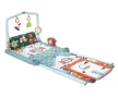 Активна гимнастика 3 в 1 Fisher Price Пълзи и играй Постелка с къщичка със звуци Фишър Прайс, снимка 8