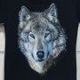Нова детска тениска с трансферен печат Вълк със сини очи, Серия Вълци, снимка 6