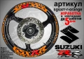 Suzuki GSX-RR кантове и надписи за джанти, снимка 6