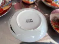 Сервиз от 5 сета за късо кафе стил Сатсума, ръчно рисувани, снимка 3