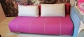 Диван розов разтегателен, снимка 3
