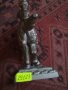 Сувенир стар кон с конник ловец  29123, снимка 8