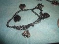 ПОСРЕБРЕНИ ЕТНО ОСМАСКИ СТИЛ ОГЪРЛИЦА и ГРИВНА с ТУГРА НАКИТИ за НОСИЯ 25511, снимка 10