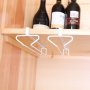 Поставка за чаши за вино за шкаф, снимка 3