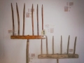 Стари дървени вили за прехвърляне на сено, слама, трева. , снимка 4
