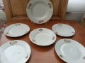 Стар български порцелан чинии, снимка 1 - Антикварни и старинни предмети - 33761815