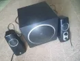 Logitech Озвучителна аудио система с субуфер и колонки говорители, снимка 1