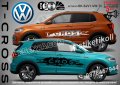 Volkswagen T-CROSS стикери надписи лепенки фолио SK-SJV1-VW-TC, снимка 1 - Аксесоари и консумативи - 43660892