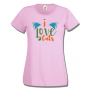 Дамска тениска I Love Cats,Тениска с Кучета,Животни,Изненада,Празник, снимка 1 - Тениски - 36428268