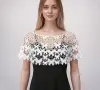 Шал-наметало с дантела, снимка 1