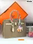 Hermes Birkin 35 велур, снимка 4