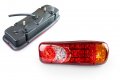 LED диодни стопове за камион, Универсални тип Рибка 12V L=R, снимка 1 - Части - 29680157
