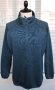 Vikafjell Mens Outdoor 1/4 Zip Pullover Sweater Polar Fleece Blue Size XL, снимка 1