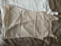 Потничета в бяло и светло-кафяво р-р С,ХС, снимка 1