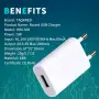 EU Plug 5V 1A USB зарядно за стена, USB адаптер за захранване с един порт за мобилен телефон, снимка 2