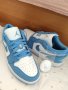 Nike Air Jordan 1 Low Blue unc university blue white обувки Маратонки Кецове номер 43 размер, снимка 4