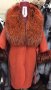 Дамско луксозно палто кашмир вълна лисица код 101, снимка 1 - Палта, манта - 38300769