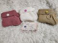 Бебешки и детски ръчно плетени терлички чорапи, снимка 4