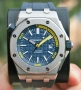 Audemars Piguet Royal Oak Offshore Diver 42mm Steel Blue Dial Automatic Различни Варианти, снимка 1