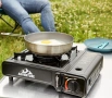 Газов котлон за къмпинг пиезо запалване MSF-1A 2.1kW вграден механизъм за безопасност, снимка 4