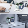 SwanScout 3 в 1 станция за безжично зареждане за два часовника iWatch/Galaxy Watch, снимка 5