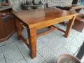 Продавам дървена трапезна маса, снимка 8