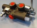 Хидравличен разпределител ръчен за цепачки "Бъдещност" P81/A2-G 1секция, снимка 4