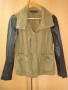 Дамско яке ZARA с ръкави от естествена кожа, размер M , снимка 4