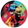 Калинката и Черния котарак miraculous ladybug 8 бр големи парти чинии чинийки, снимка 2