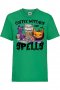 Детска тениска Coffee Witches And Spells,Halloween,Хелоуин,Празник,Забавление,Изненада,Обичаи,, снимка 6