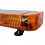 LED сигнална лампа за пътна помощ 570mm / 270mm / 100mm 12-24V оранжева 36 COB LED 12 режима 2 броя, снимка 3