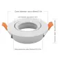6 LED вградени GU10 спота COOINJOY 240V, снимка 3