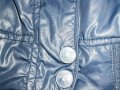 Дамско яке BERSHKA, size M, леко лъскаво, тъмносиньо, много запазено, снимка 6