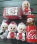 Labubu Coca Cola играчка 17см, Плюшена играчка Лабубу Кока Кола ключодържател, снимка 1