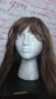 Перука - светлокафява синтетика с топ качество, снимка 5
