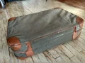Ретро куфар,военен с калъф, снимка 12
