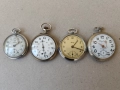 Лот Стари Джобни Часовници, снимка 1