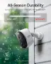 BASEUS Смарт камера външна Security N1, 2K, 16GB EMMC, WiFi (2-камери + HomeStation Kit, снимка 13