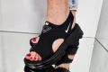 Nike черни дамски сандали , снимка 10