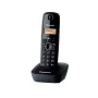Безжичен DECT телефон Panasonic KX-TG1611 с течнокристален черно-бял дисплей, снимка 2