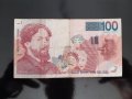 Белгия 100 франка, снимка 1 - Нумизматика и бонистика - 44304044