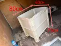 200805  бидон / съд за течности / подходящ за грозде -цена 25 евро - канелка на около 1 цол , вмести, снимка 1