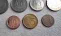 Южна Корея. 1, 5, 10, 10, 50 ,100 и 500 вона. 7 бройки., снимка 3