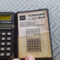 Калкулатор Toshiba LC-842, снимка 4 - Други ценни предмети - 31625474