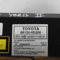  Радио CD за Toyota Yaris II (2005-2012) 86120-0D200, снимка 3 - Части - 44613112