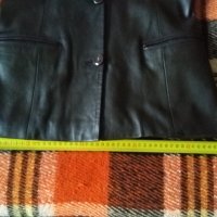 Неупотребявано кожено яке тип сако DICANO, размер S, снимка 5 - Якета - 36232771