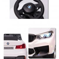 Кола за избутване BMW M5 с родителски контрол 4 в 1 c меки гуми, снимка 18 - Детски велосипеди, триколки и коли - 35469523