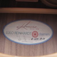 Китара Кремона-Daimen-Lulo Reinhardt Signature, снимка 5 - Китари - 37098702