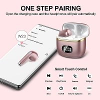 Нови Безжични слушалки Спортни с кутия за зареждане Earbuds за музика, снимка 3 - Bluetooth слушалки - 42904809