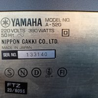 Yamaha A-520, снимка 12 - Ресийвъри, усилватели, смесителни пултове - 35617569